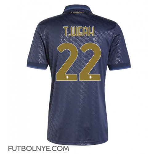 Camiseta Juventus Timothy Weah #22 Tercera Equipación 2024-25 manga corta